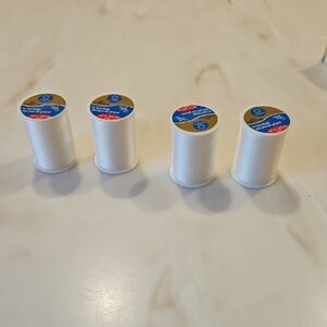 White Sewing Thread Spools 500 yards each.  Each one new is 5.99.